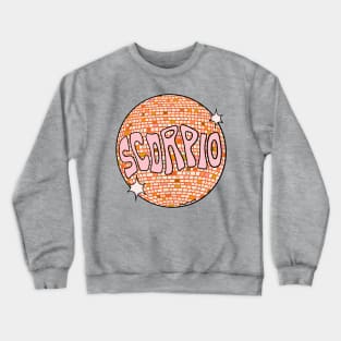 Scorpio Disco Ball Crewneck Sweatshirt